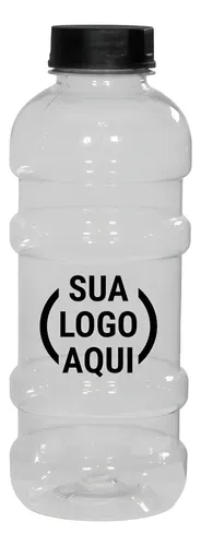 Garrafa Galão De Água 500ml - Personalizado - Kit Com 05 Un